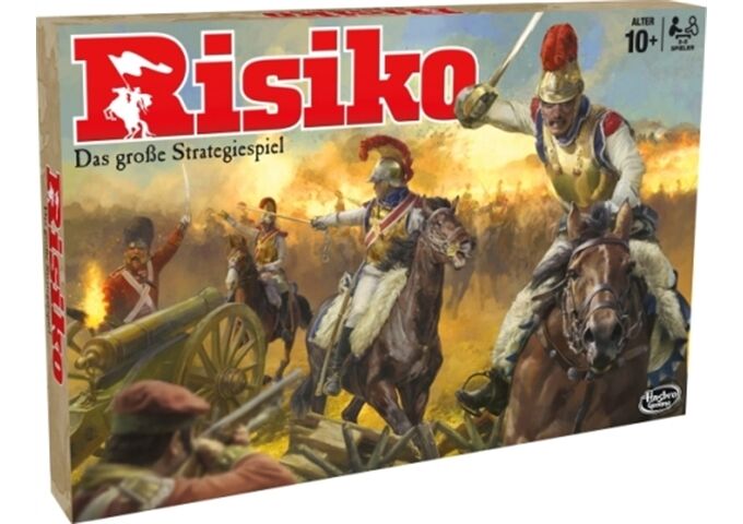 Hasbro Gaming|Hasbro Hasbro B7404100 Risiko, für 2-5 Spieler, ab 10 Jah