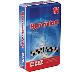 Jumbo 03817 - Original Rummikub Kompakt in Metalld