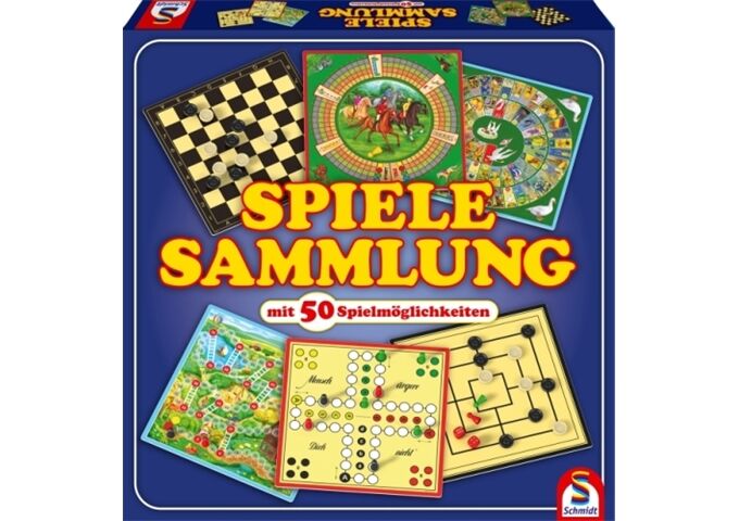 Schmidt Spiele Spiele-Sammlung mit 50 Spielen