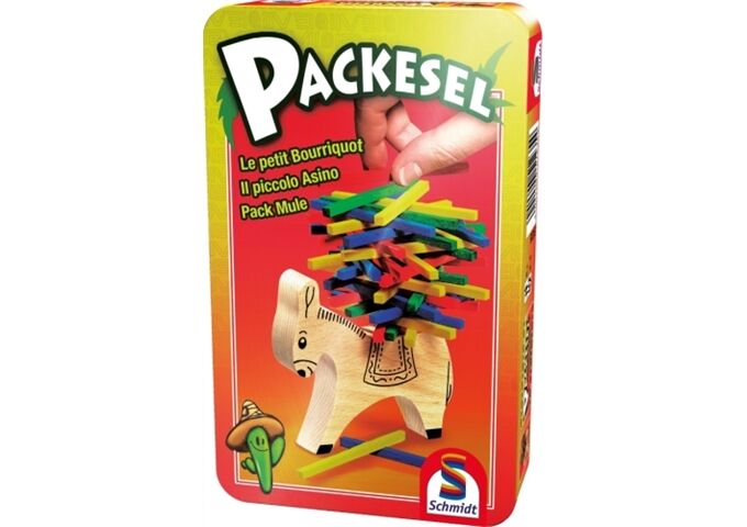 Schmidt Mitbringspiel in Metalldose sortiert