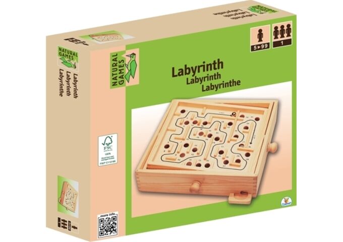 Natural Games Holz Labyrinth, Geschlicklichkeitssp
