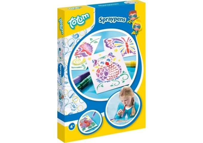 Totum Spraypens - Pustestiftbilder zum Basteln