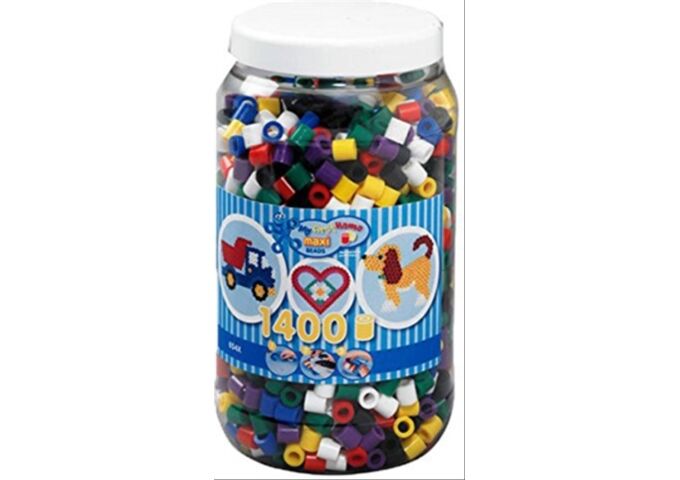 HAMA Bügelperlen Maxi - Vollton Mix 1400 Perlen (6