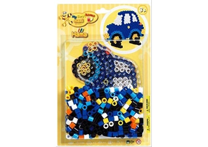 HAMA 8922 Bügelperlen Maxi - Blisterset Auto - 1 S