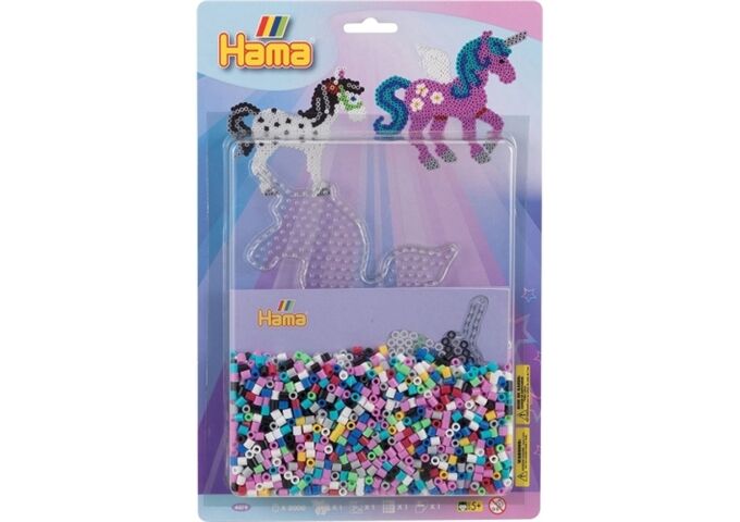 HAMA 4079 Perlenset Pegasus, Bügelperlen 2,000 Stü