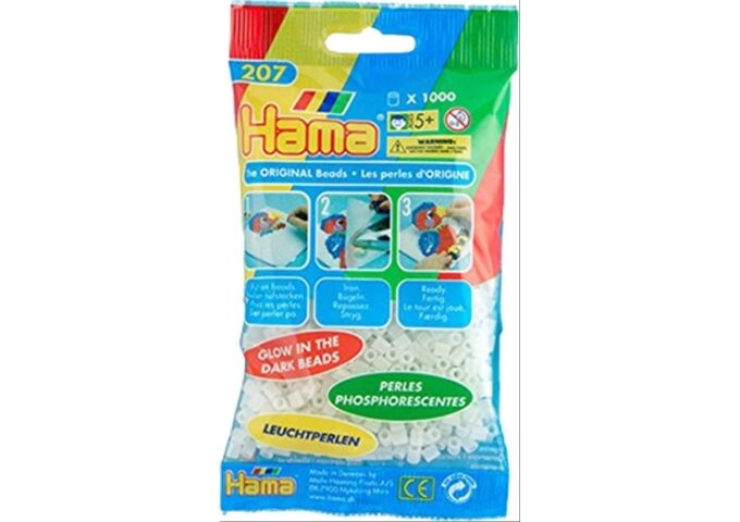 HAMA HAMA Bügelperlen Midi, leuchtgrün, 1,000 St