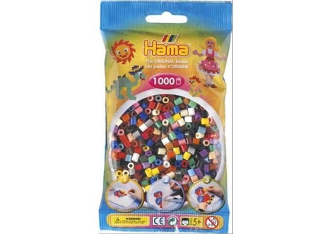 HAMA HAMA Bügelperlen Midi - Vollton Mix 1000 Pe