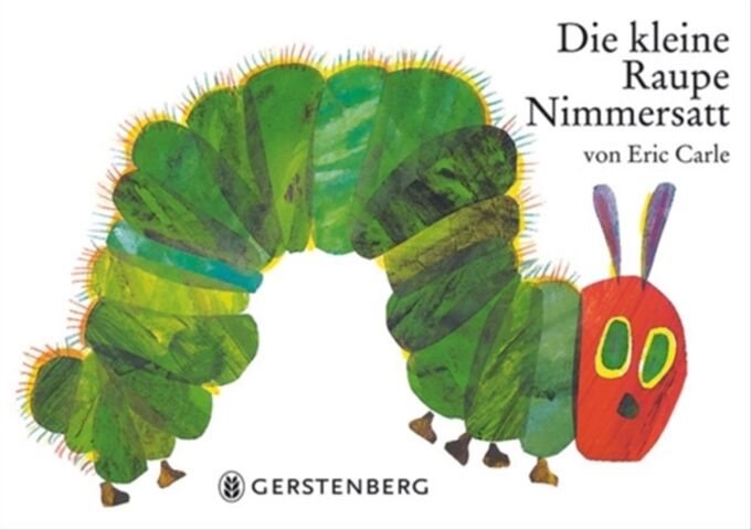 Gerstenberg Verlag Raupe Nimmersatt, Pappe klein, ab 3 Jahren
