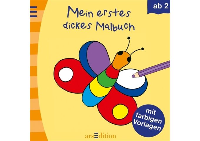 arsEdition Mein erstes dickes Malbuch sortiert
