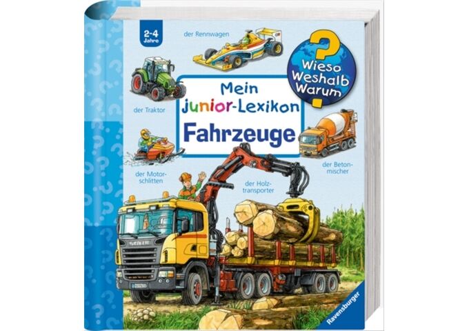 Ravensburger WWW Mein junior-Lexikon Fahrzeuge