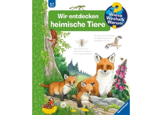 Ravensburger WWW71 Wir entdecken heimische Tiere