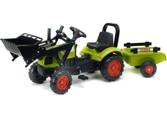 Falk Tret-Traktor Claas Lader + Hänger 2 - 5 Jahre