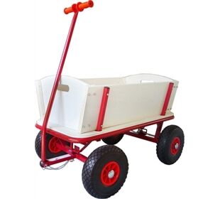 BBK Jöckel Bollerwagen mit Bremse + PU-Reifen