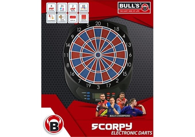 Bull's E-Dart-Scorpy Zweiloch
