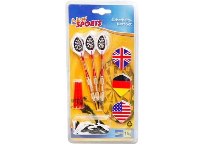New Sports Safety Dart-Set, 16 g, 60-teilig, ca, 1