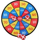 Outdoor active Dartscheibe Klett mit 4 Bällen, # 3