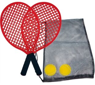 Schildkröt Beachtennis Set (2 Schläger, 2 Softbälle)