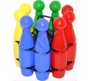 Frabar Kegelspiel Kunststoff 9 Kegel