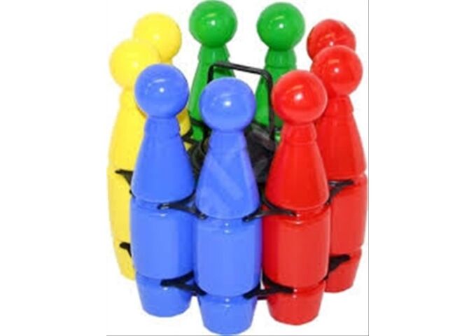 Frabar Kegelspiel Kunststoff 9 Kegel
