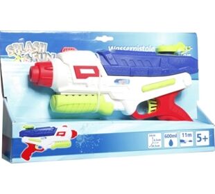 Splash & Fun Wasserpistole, Schuss- und Pumpfunkti