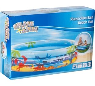 Splash & Fun Planschbecken Beach Fun # 175 cm