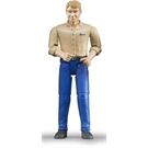 Bruder 60006 Mann mit hellem Hauttyp / blauer Hose