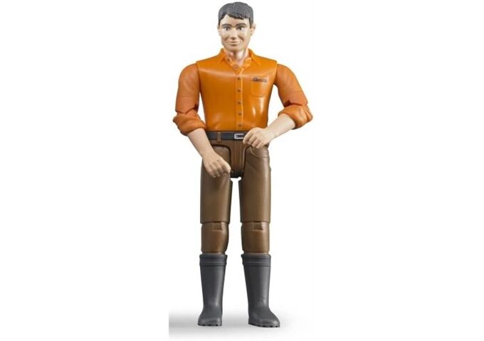 Bruder 60007 Mann mit hellem Hauttyp / brauner Hos