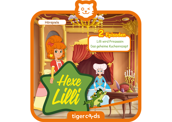 tigerbox tigercard - Hexe Lilli: Lilli wird Prinzessin & Da