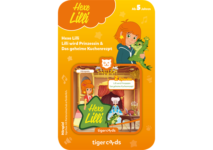 tigerbox tigercard - Hexe Lilli: Lilli wird Prinzessin & Da