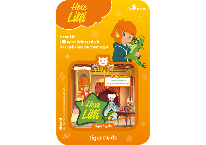 tigerbox tigercard - Hexe Lilli: Lilli wird Prinzessin & Da