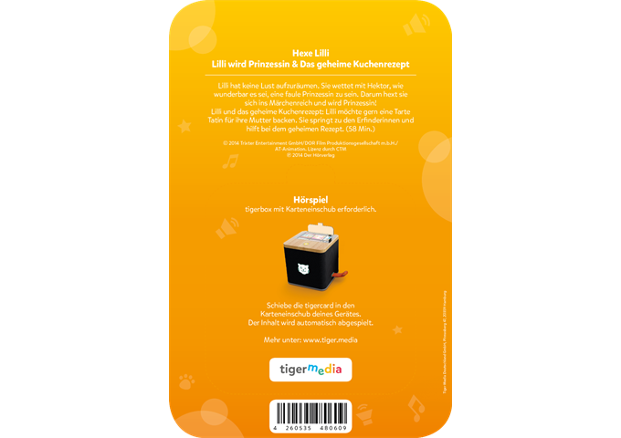 tigerbox tigercard - Hexe Lilli: Lilli wird Prinzessin & Da
