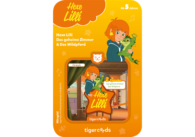 tigerbox tigercard - Hexe Lilli: Das geheime Zimmer & Das W