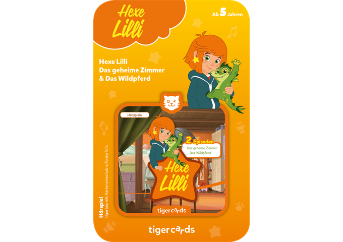 tigerbox tigercard - Hexe Lilli: Das geheime Zimmer & Das W