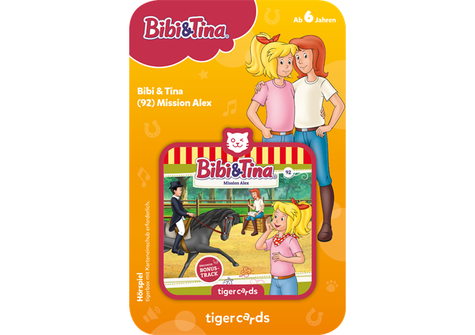 tigerbox tigercard - Bibi & Tina - Mission Alex (Folge 92)
