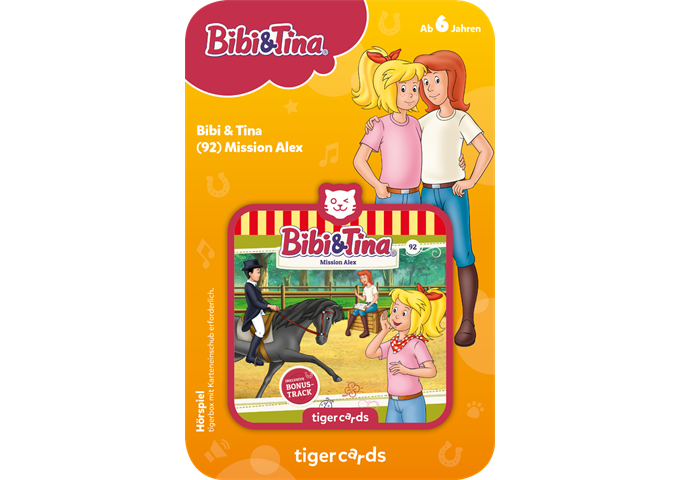 tigerbox tigercard - Bibi & Tina - Mission Alex (Folge 92)