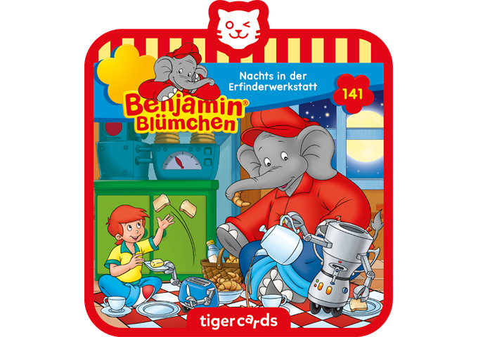 tigerbox tigercard - Benjamin Blümchen - Nachts in der Erfi