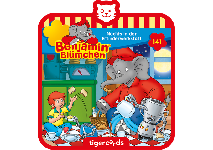 tigerbox tigercard - Benjamin Blümchen - Nachts in der Erfi