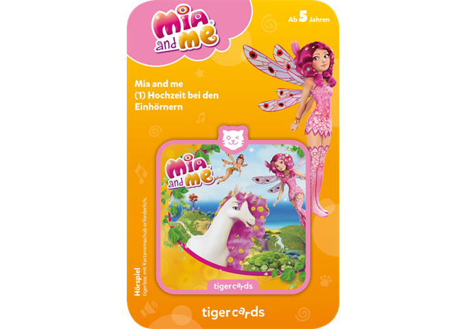 tigerbox tigercard - Mia and Me - Hochzeit bei den Einhörne