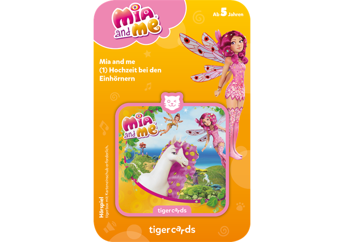 tigerbox tigercard - Mia and Me - Hochzeit bei den Einhörne