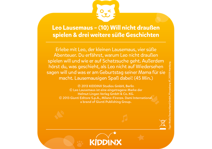 tigerbox tigercard - Leo Lausemaus - Geht auf Schatzsuche u