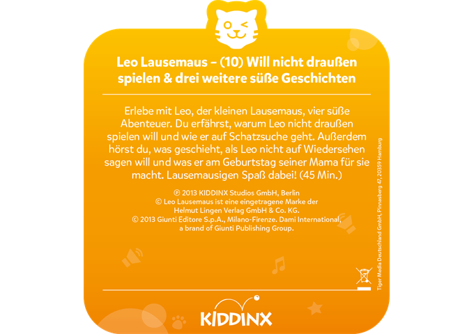 tigerbox tigercard - Leo Lausemaus - Geht auf Schatzsuche u