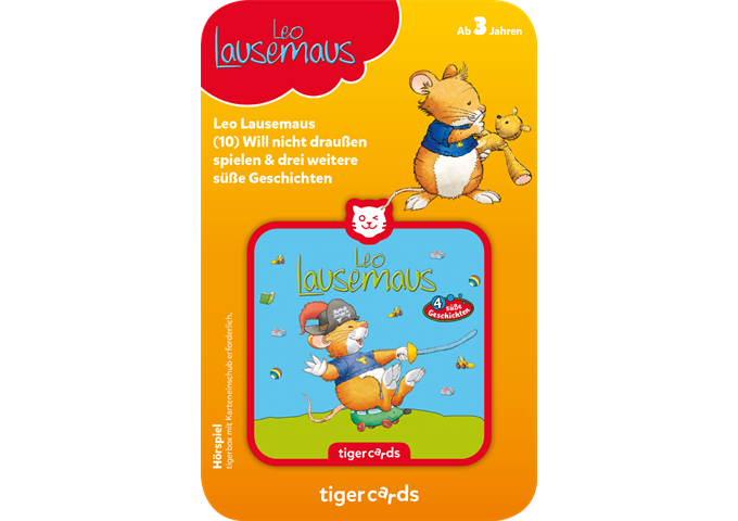 tigerbox tigercard - Leo Lausemaus - Geht auf Schatzsuche u