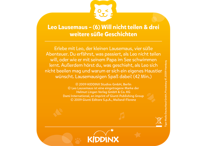 tigerbox tigercard - Leo Lausemaus - Will nicht teilen