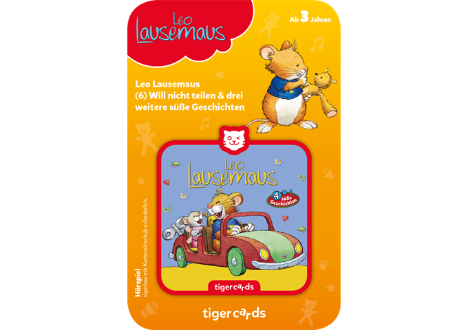 tigerbox tigercard - Leo Lausemaus - Will nicht teilen