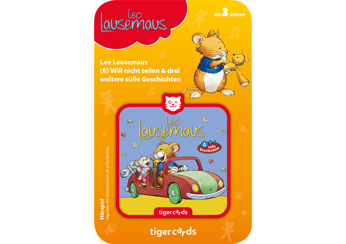 tigerbox tigercard - Leo Lausemaus - Will nicht teilen