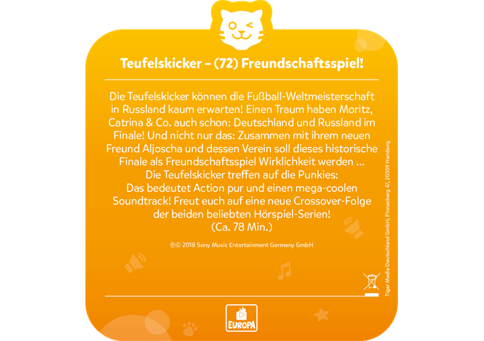 tigerbox tigercard - Teufelskicker - Freundschaftsspiel