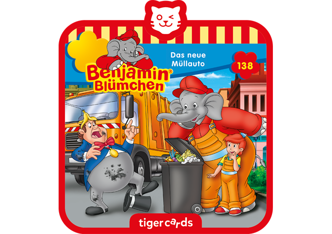 tigerbox tigercard - Benjamin Blümchen - Das neue Müllauto