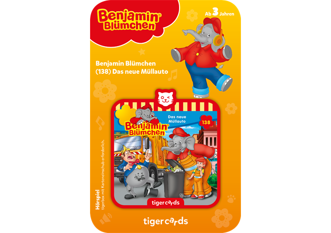 tigerbox tigercard - Benjamin Blümchen - Das neue Müllauto