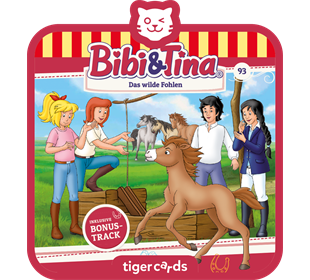 tigerbox tigercard - Bibi & Tina - Das wilde Fohlen