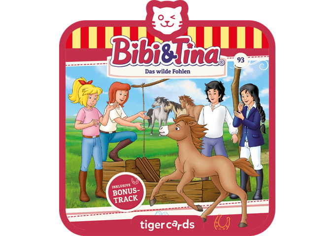 tigerbox tigercard - Bibi & Tina - Das wilde Fohlen